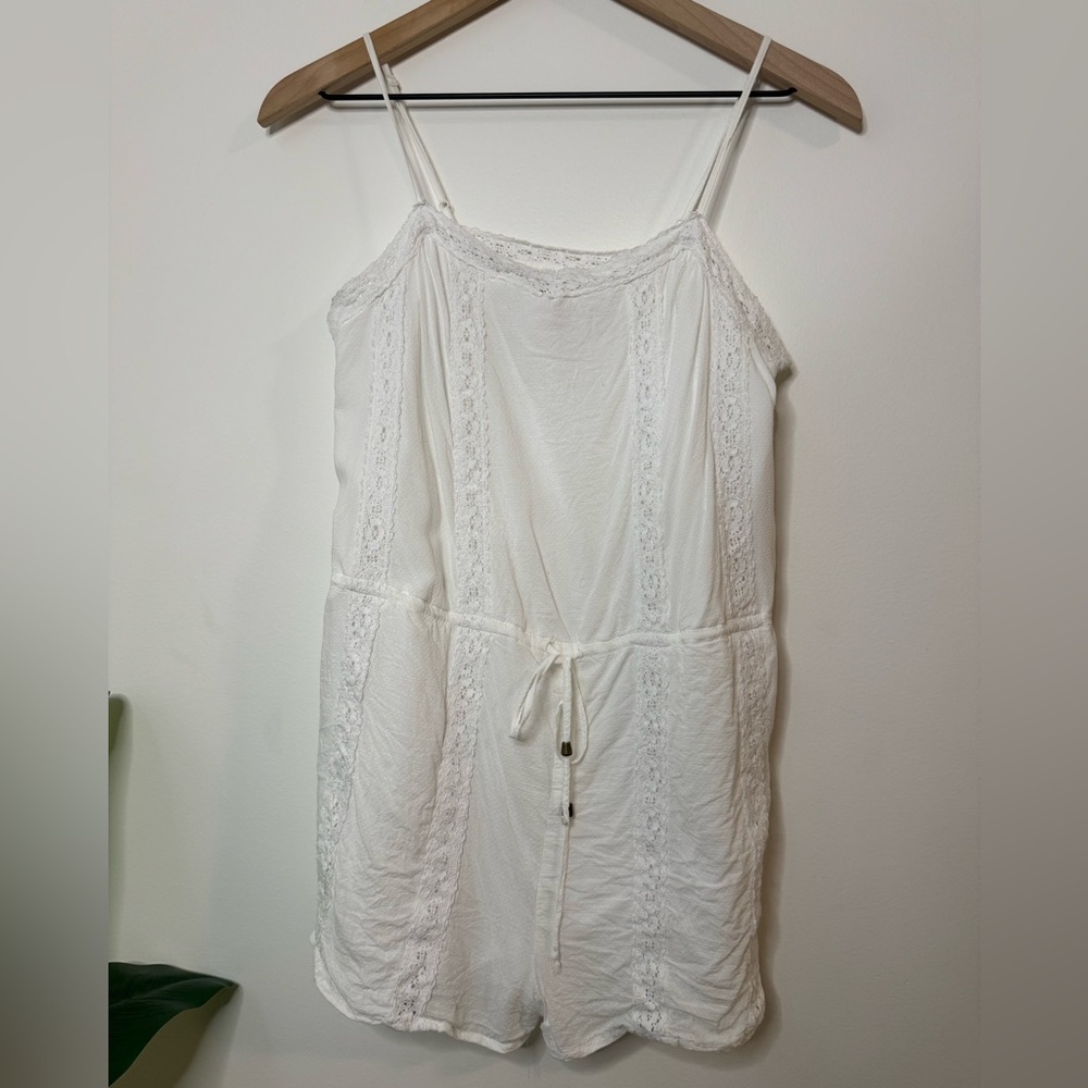 Forever 21 Romper White - Small